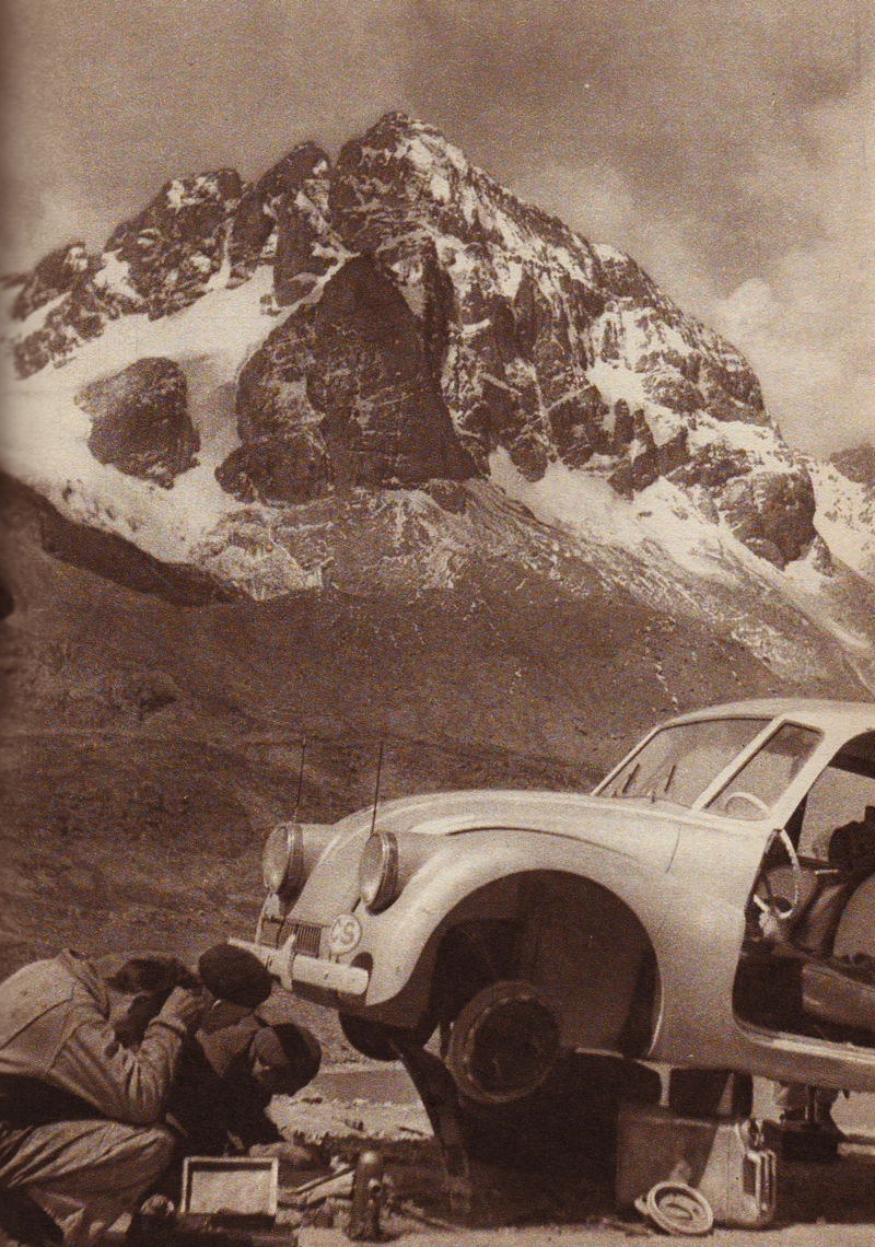 Illustration for article titled Pictures from Zikmund and Hanzelka’s Tatra road trip across Argentina, Bolivia and Peru